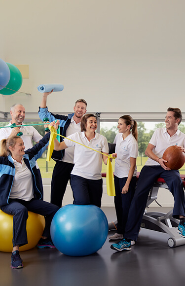 mobile Headerbild Team Physio